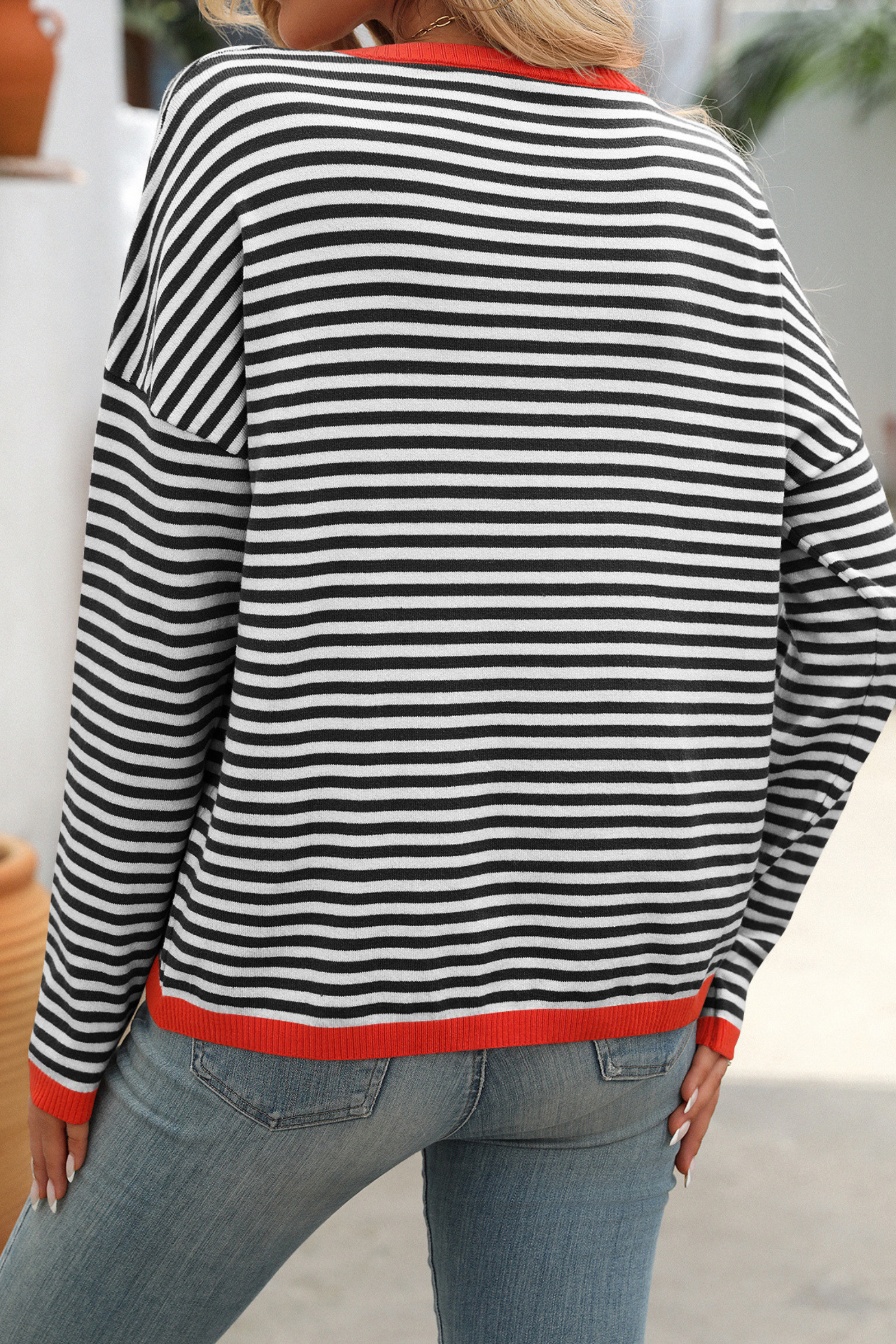 Striped Cotton Knit