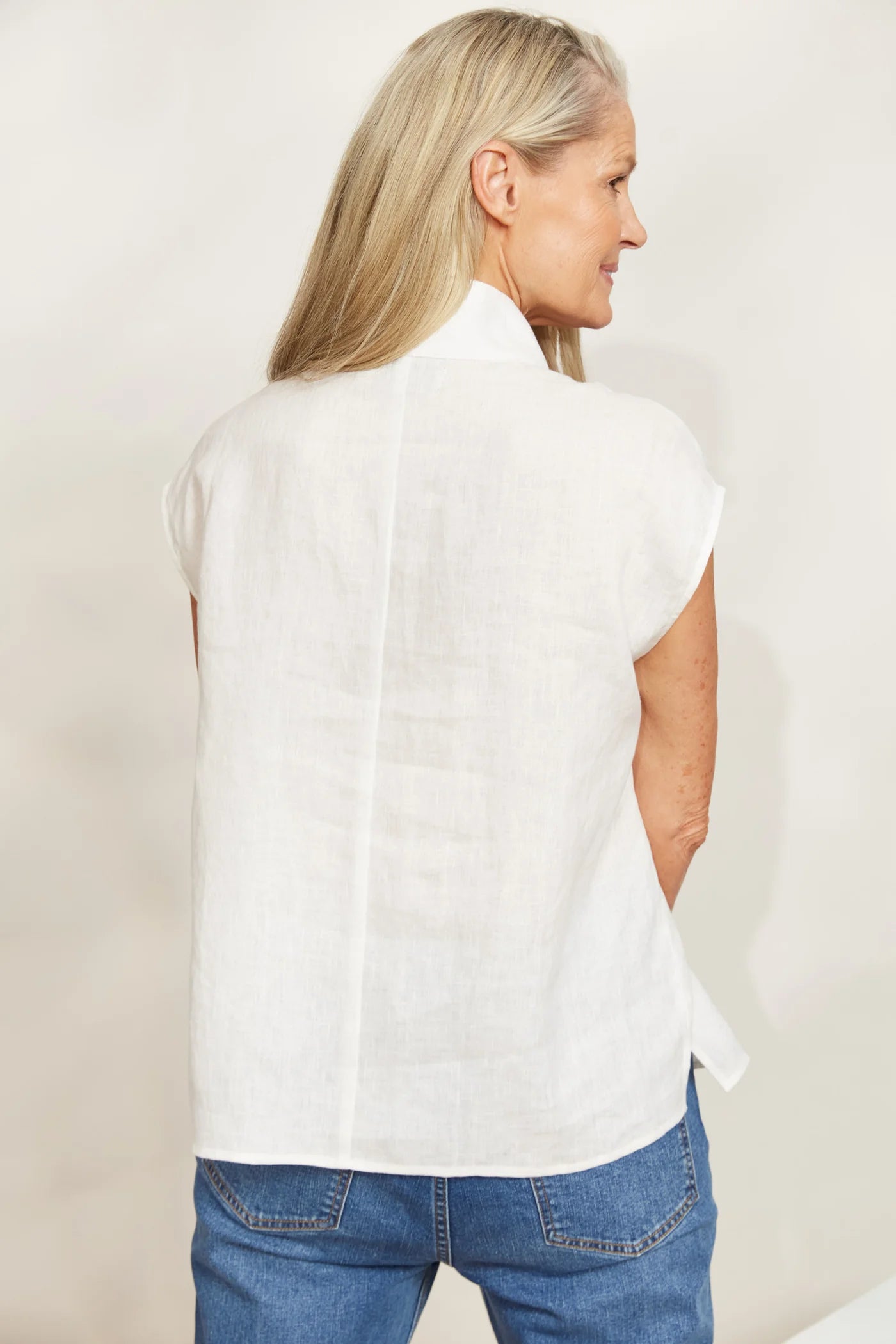 Eb & Ive Halcyon Button Top Opal