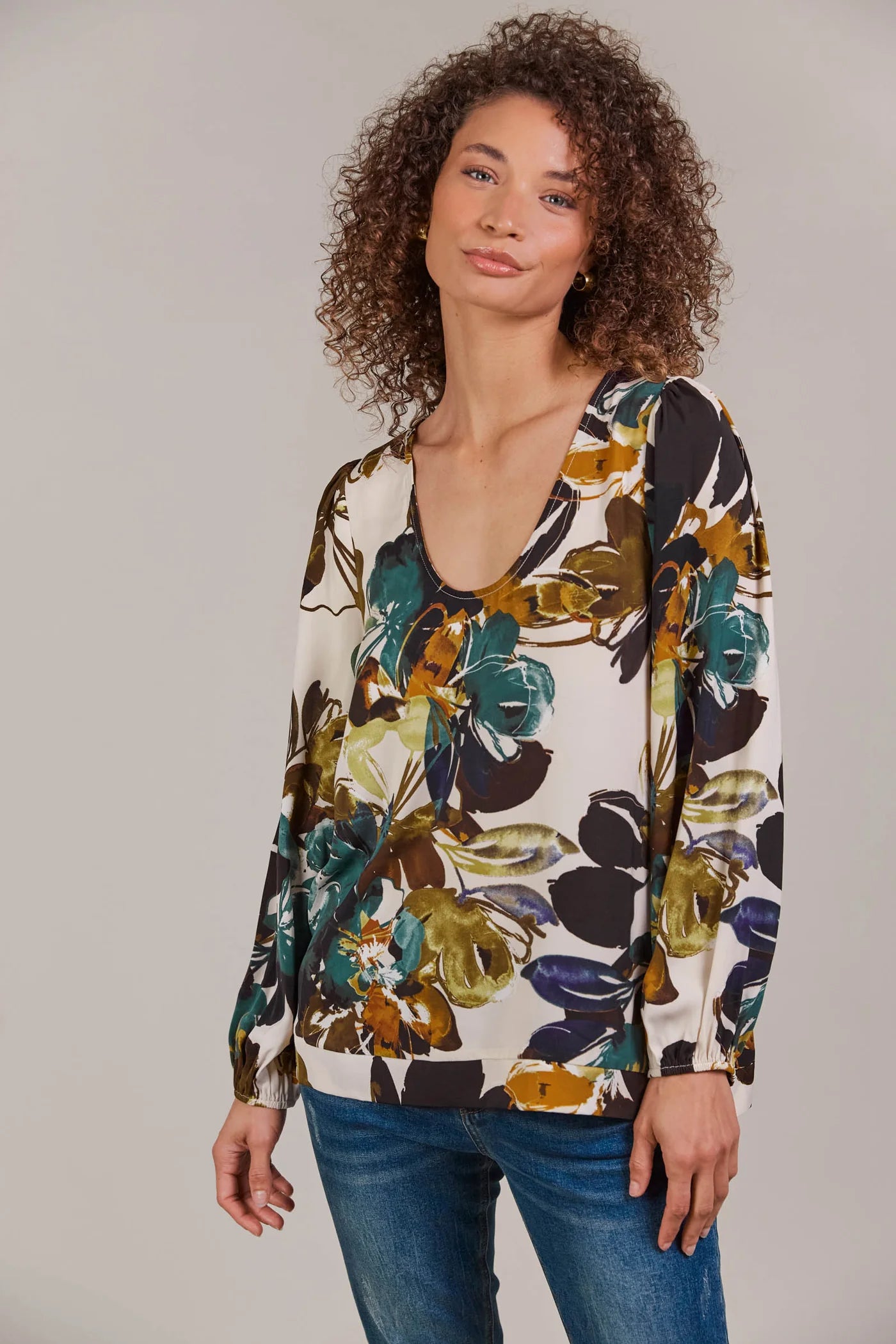 Eb and Ive Elsie Top Botanical Top Botanical Tusk