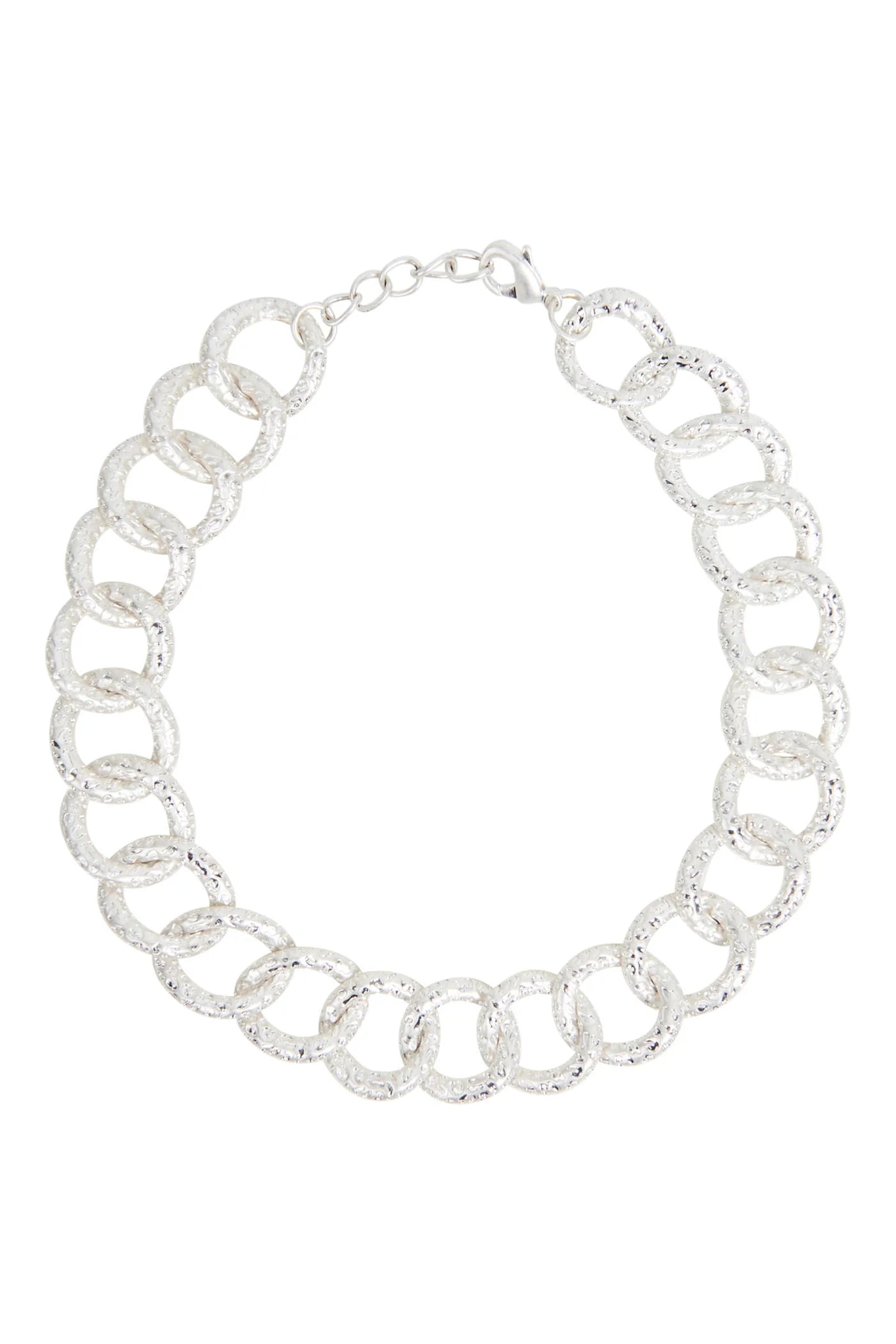 Estel Choker Necklace Silver