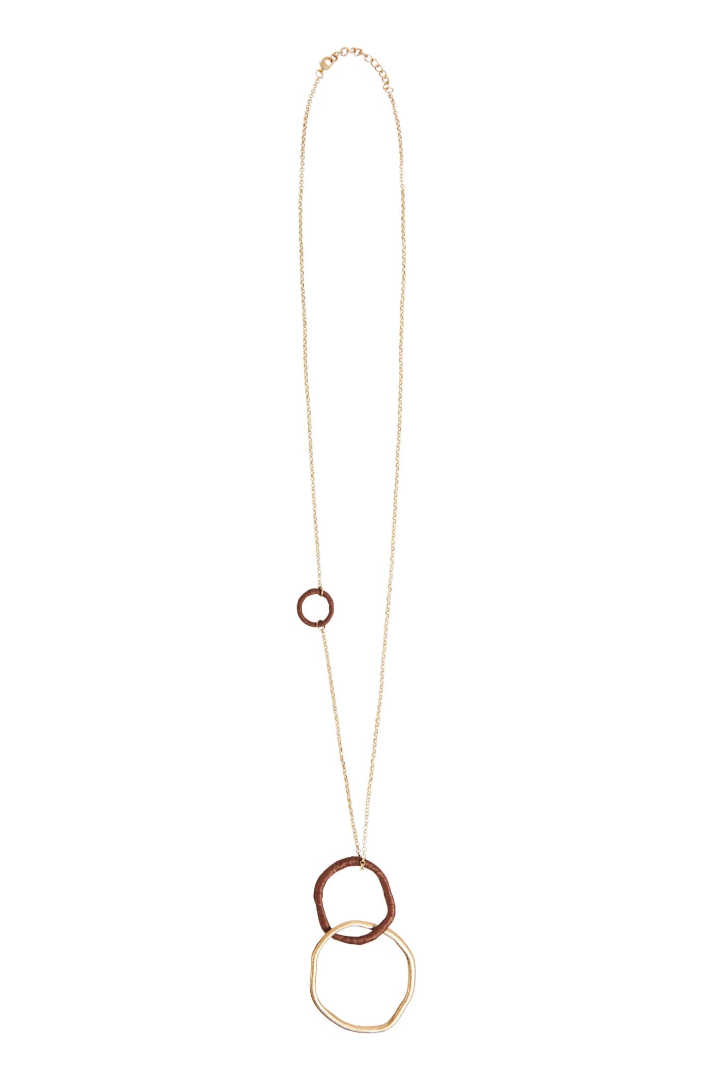 Masa Necklace Gold or Hazel