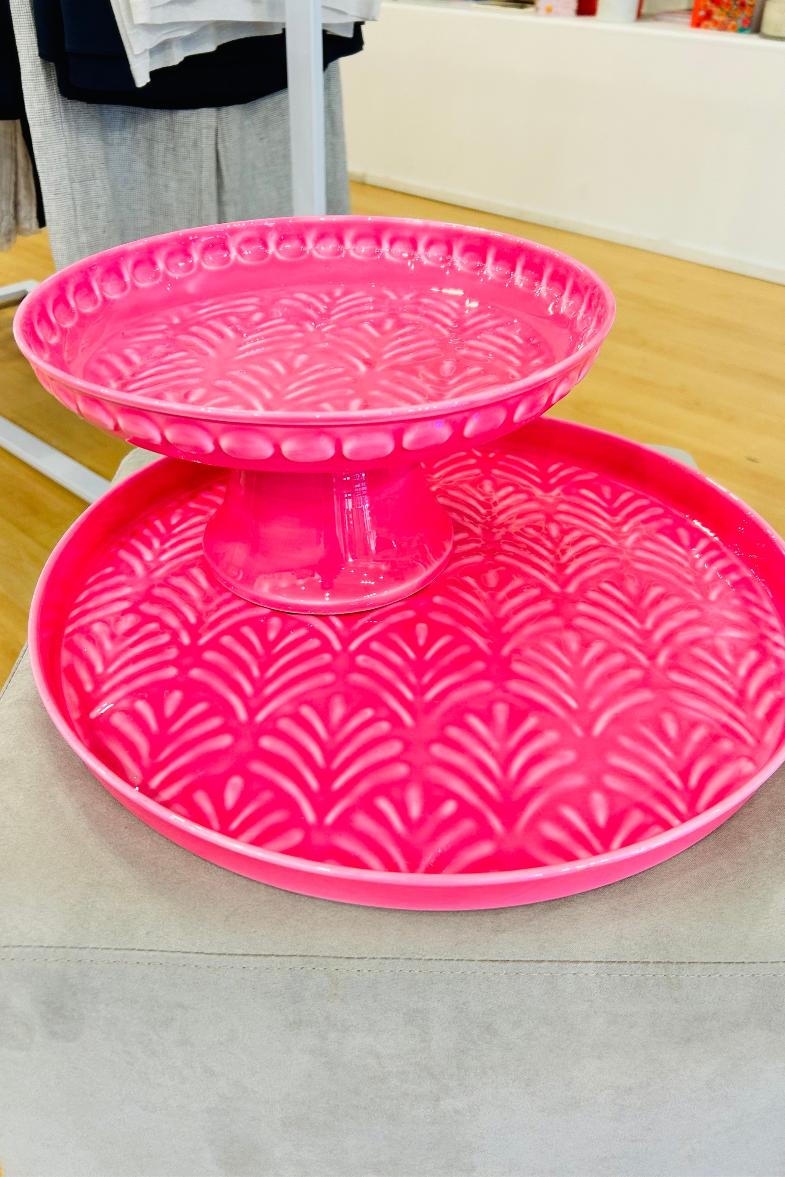 La Vie Plate/Cake Stand