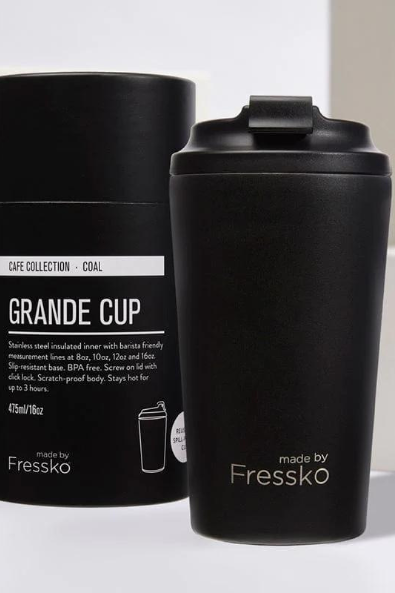 Fressko Reusable Cup Grande 16oz - 2 Colours