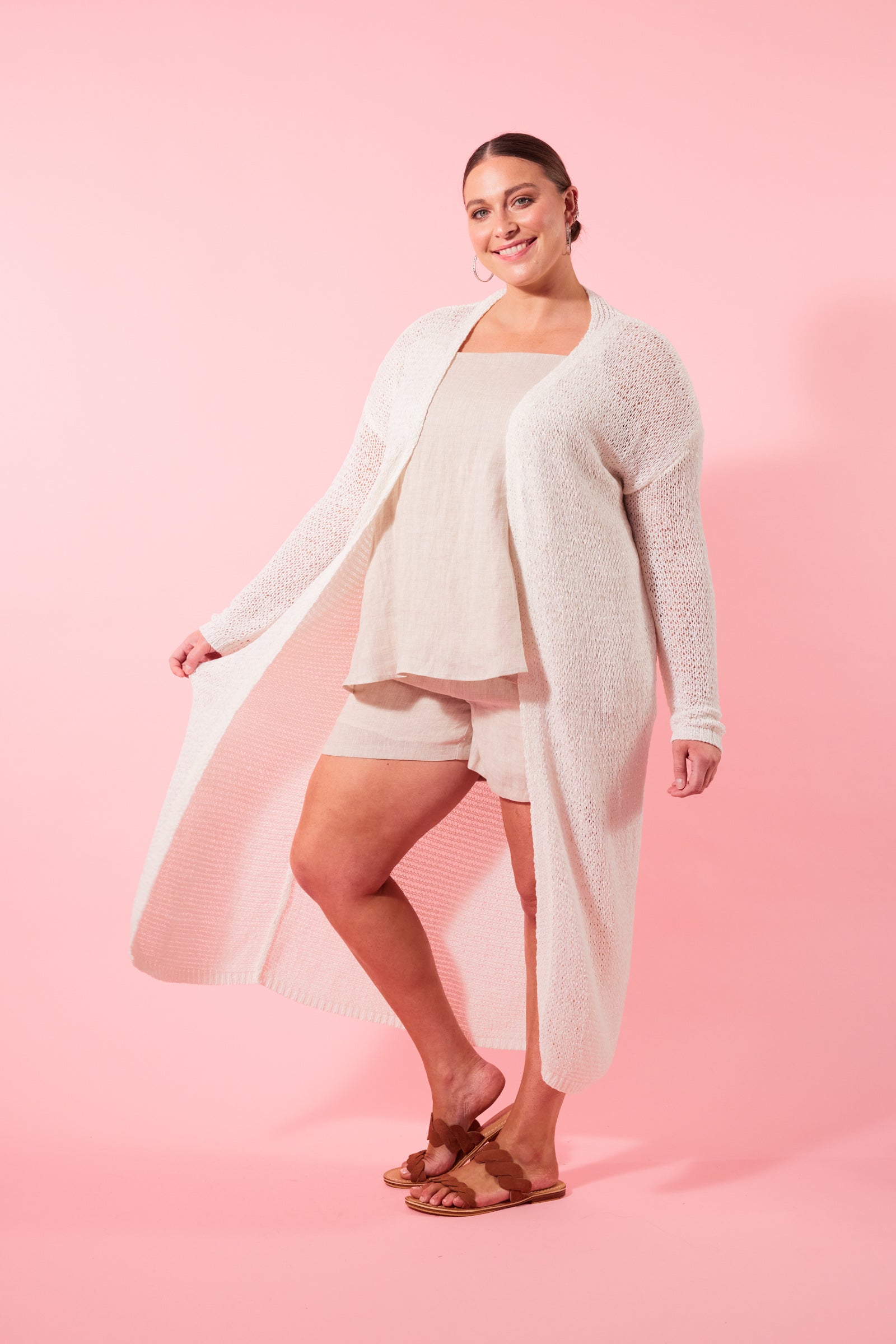 Marquee Cardigan Lotus