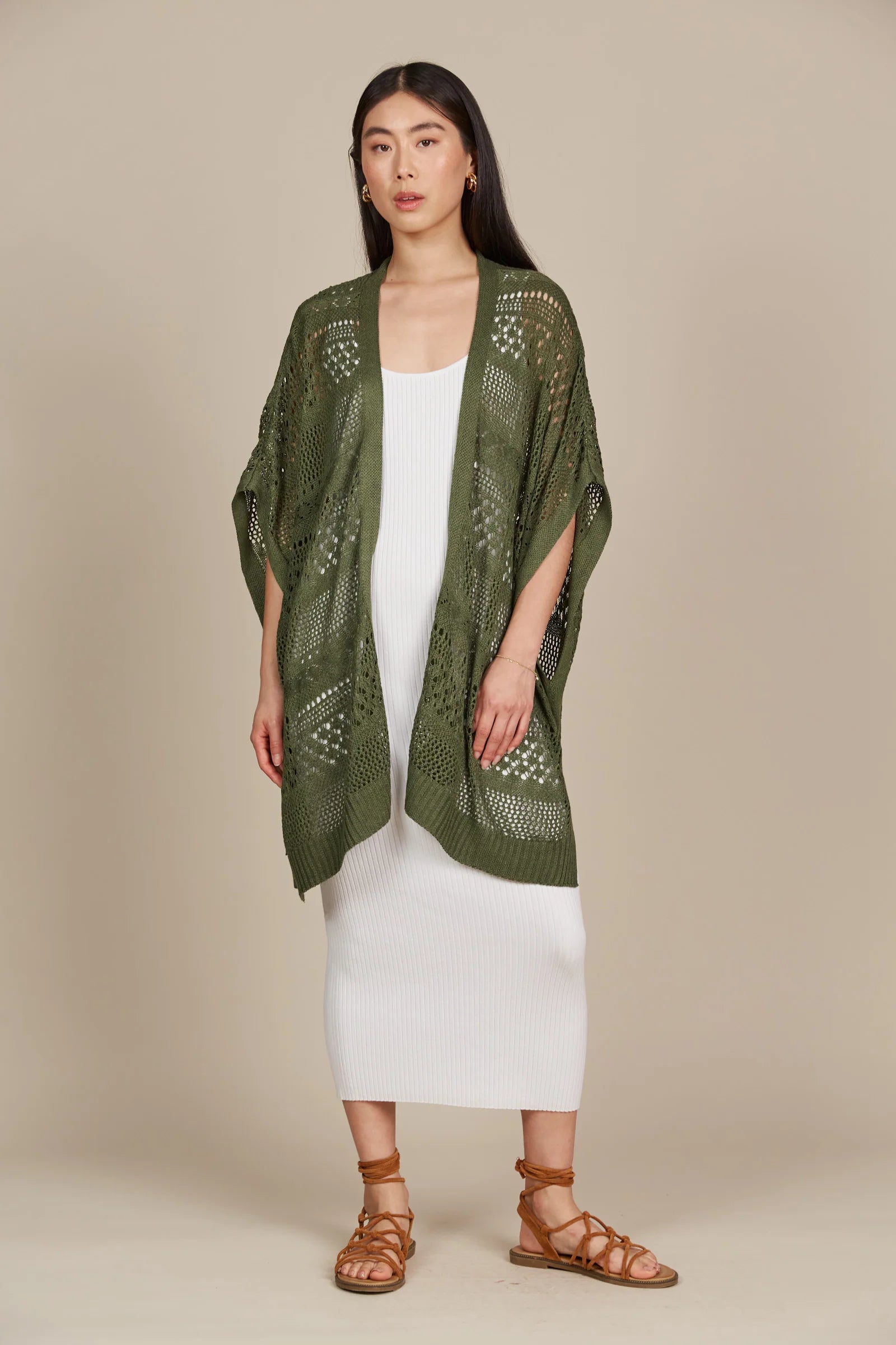 Isle of Mine Sylvie Cape Olive