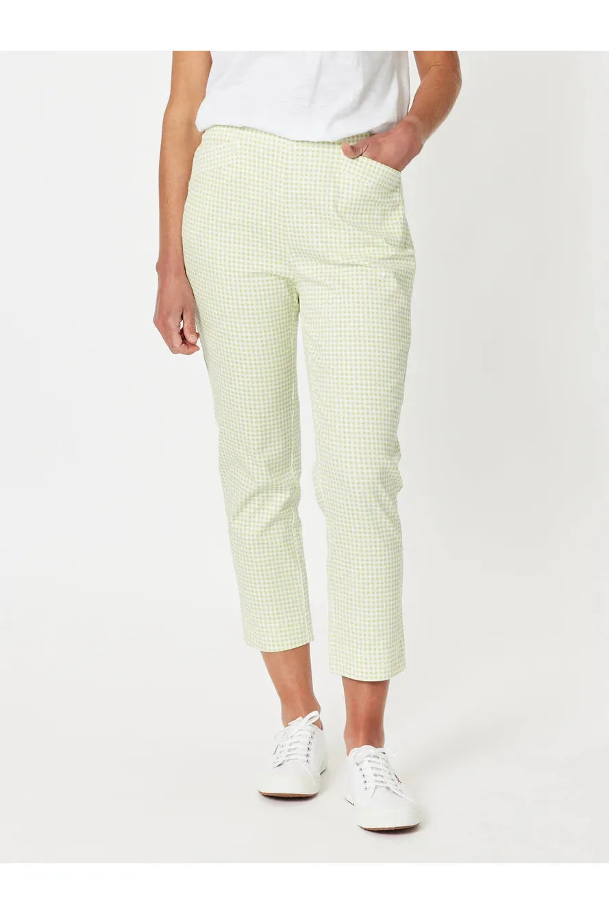 Gordon Smith Carter Check Pant Celery