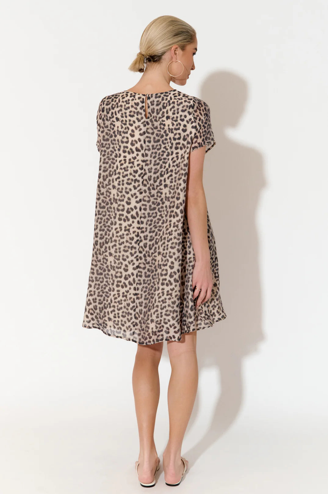 Adorne Elisa Leopard Print Dress