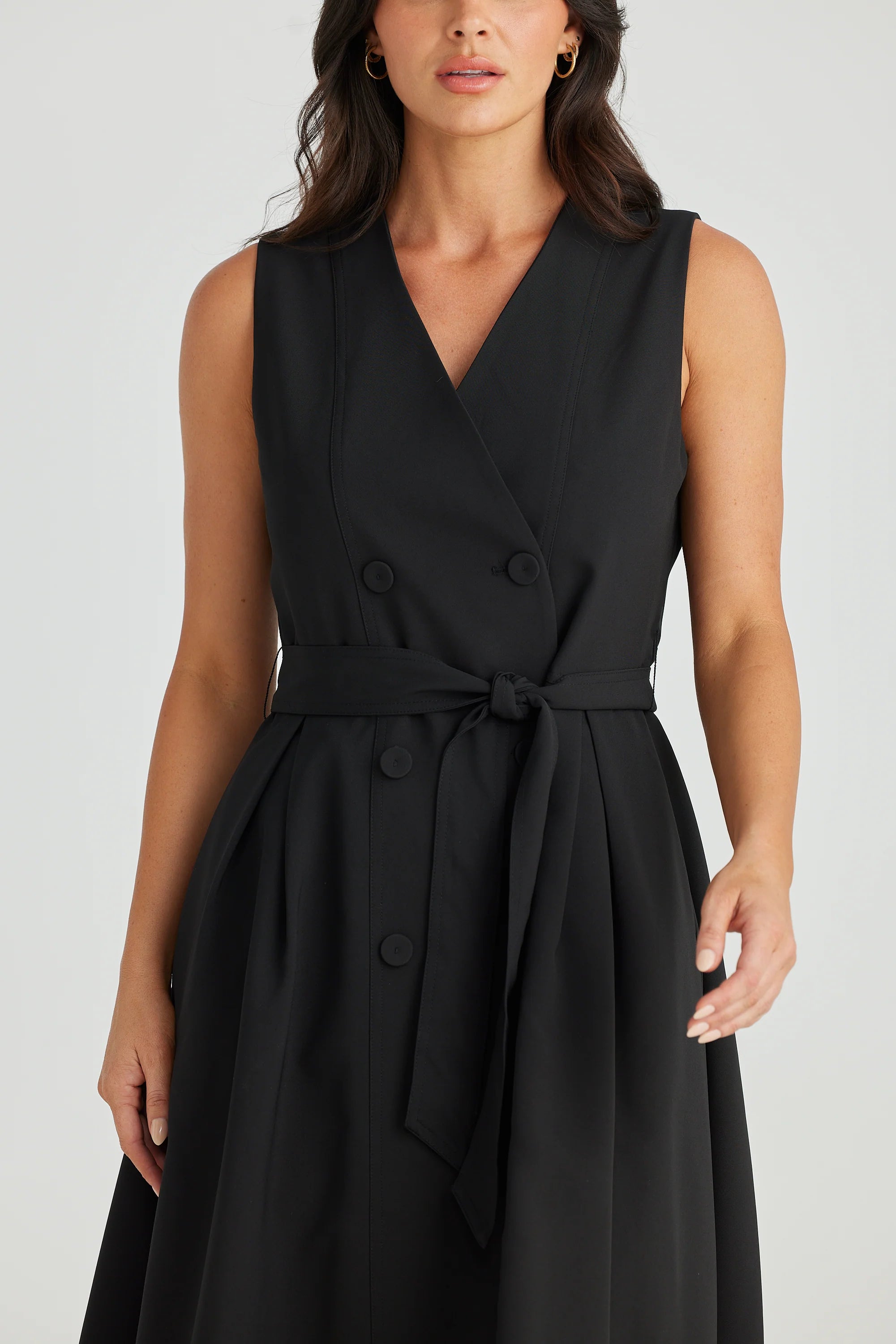 Brave and True Allen Dress Black