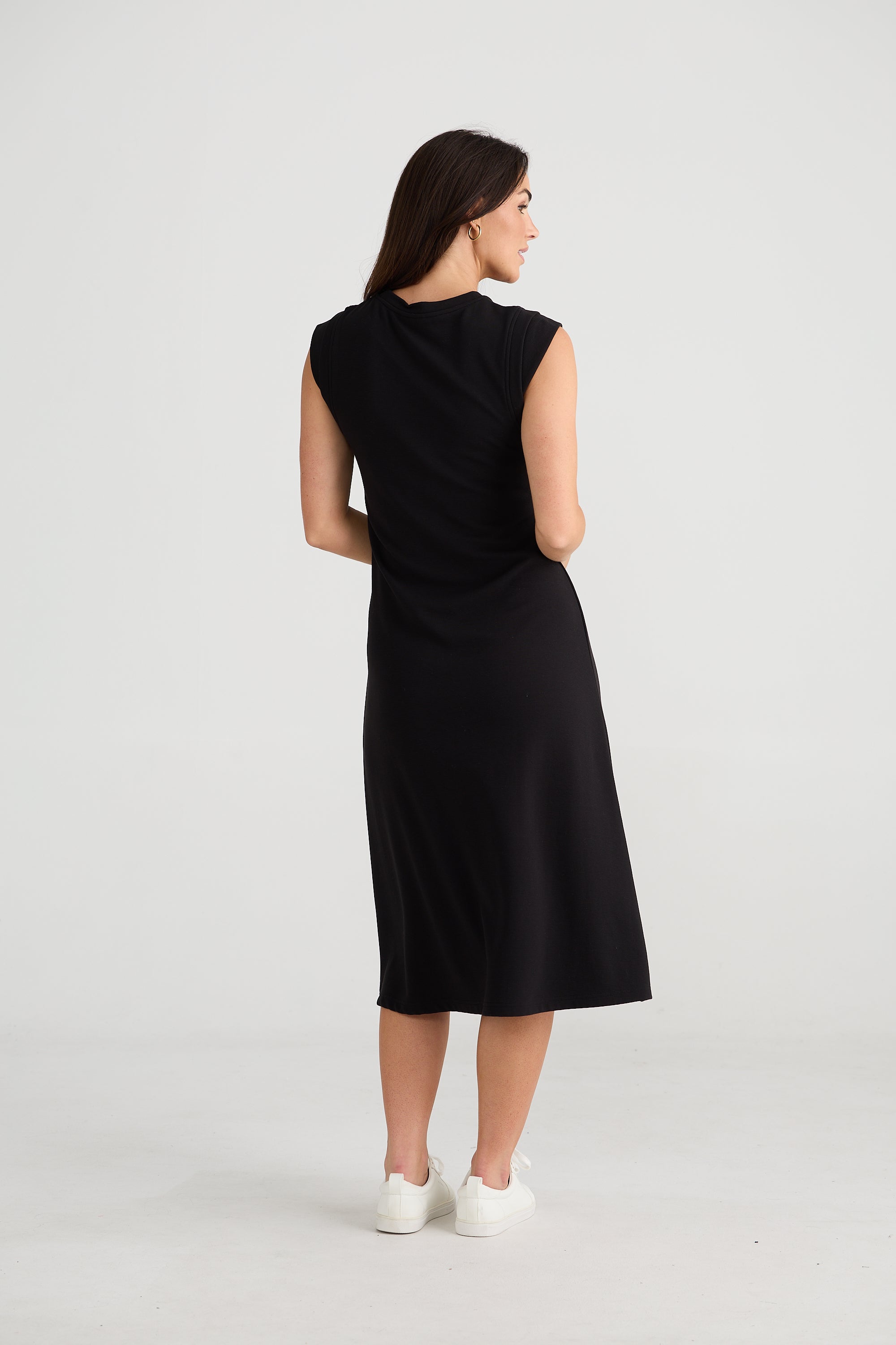 Brave and True Barlow Dress Black