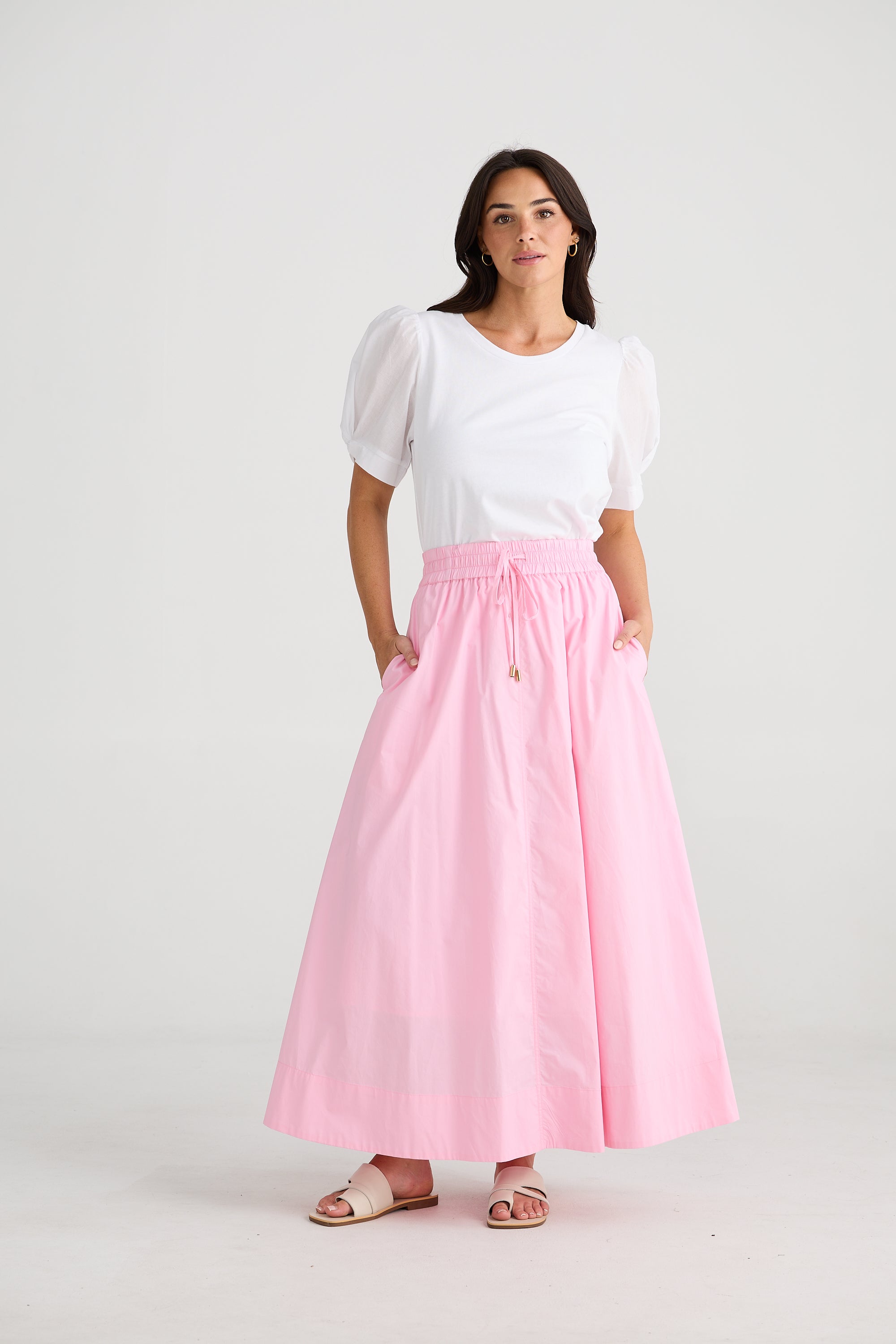 Brave and True Eliza Skirt Pink