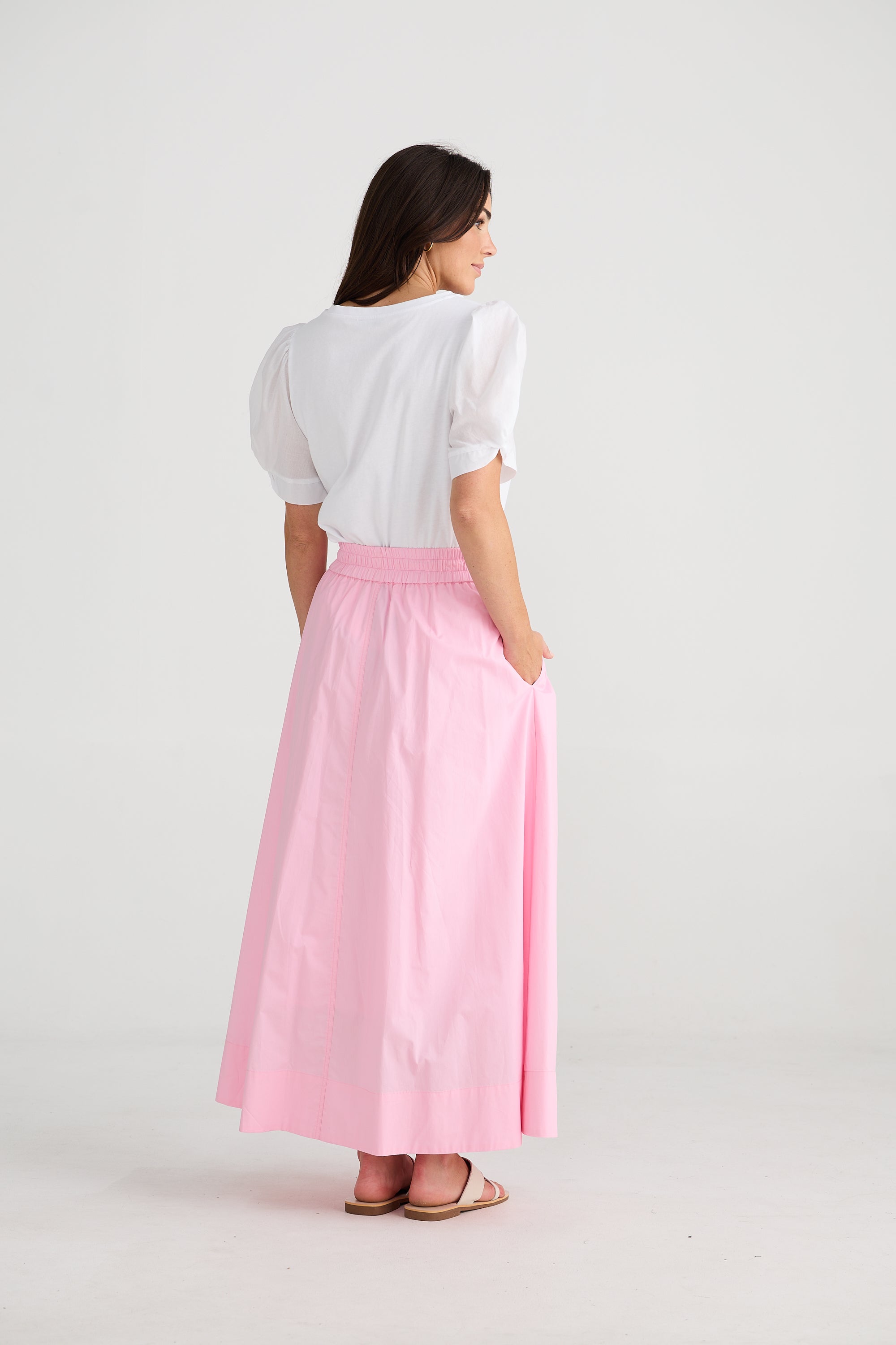 Brave and True Eliza Skirt Pink