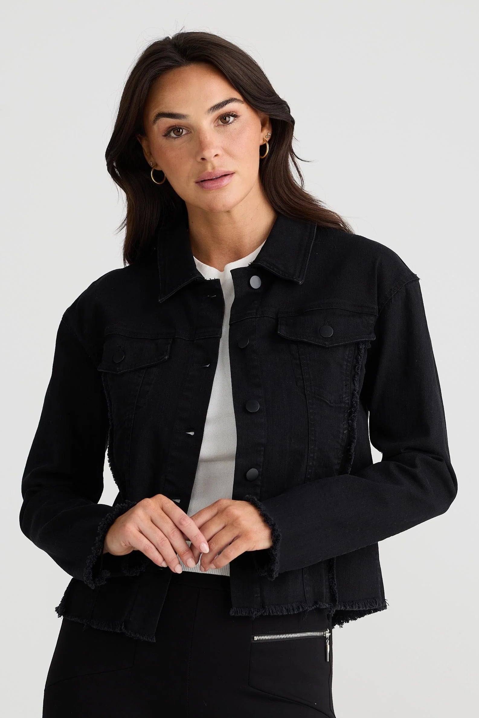 Brave and True Rodeo Jacket Black