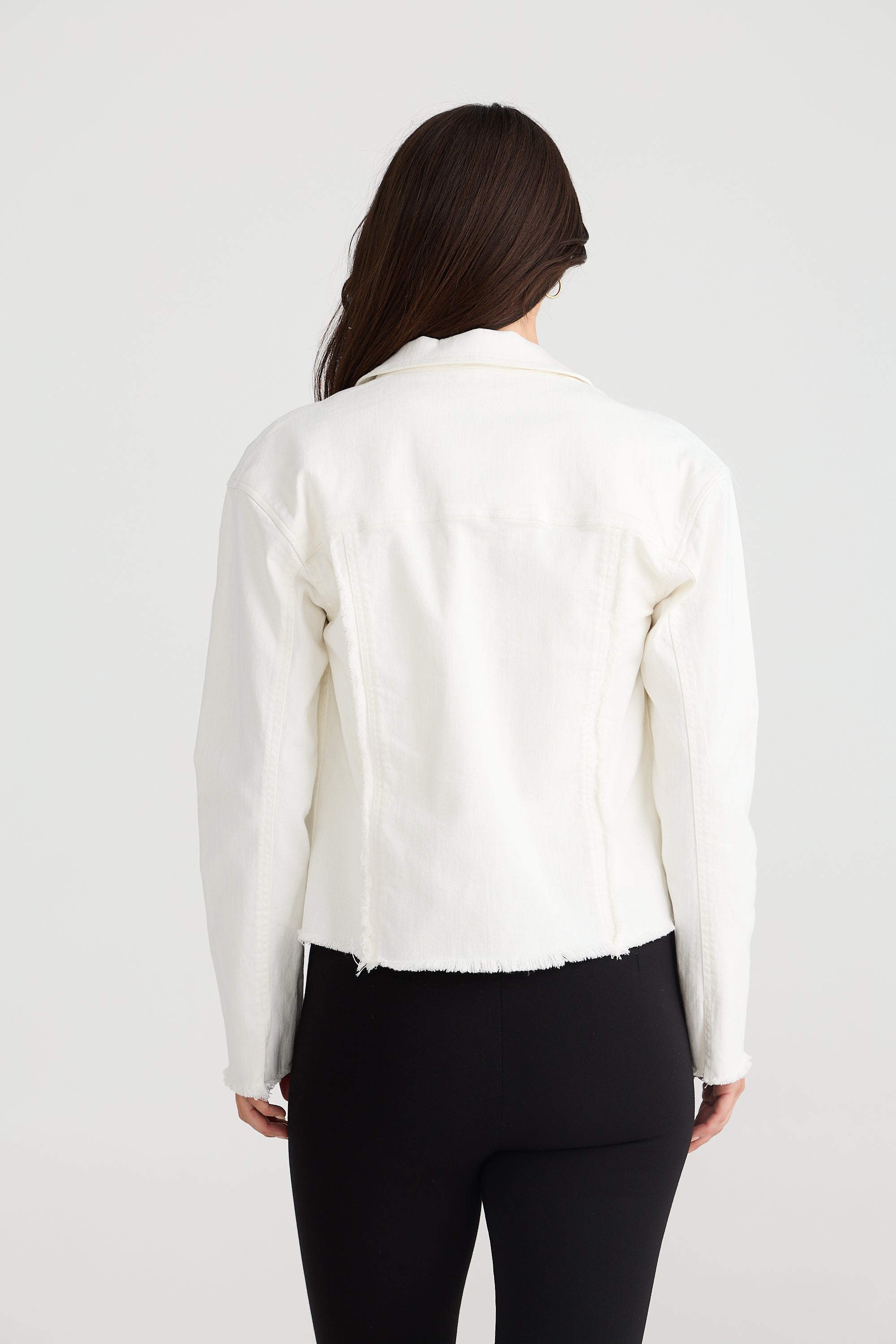 Brave and True Rodeo Jacket White