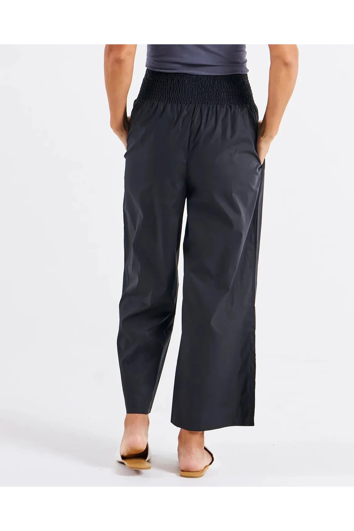 Betty Basics Sevilla Wide Leg Cotton Black