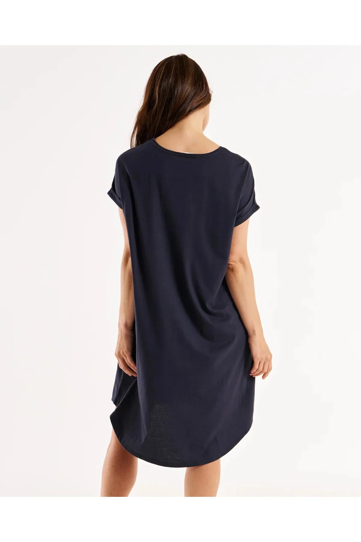 Betty Basics Maxine T Shirt Dress Coal