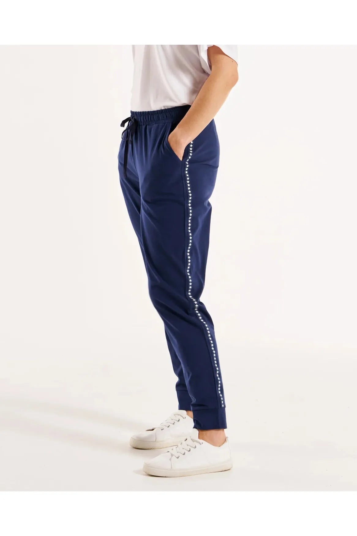 Betty Basics Heidi Pant Navy Stars