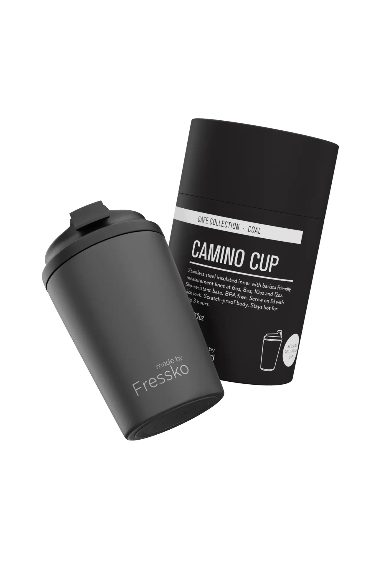 Fressko Reusable Cup Camino 12oz - 7 Colours