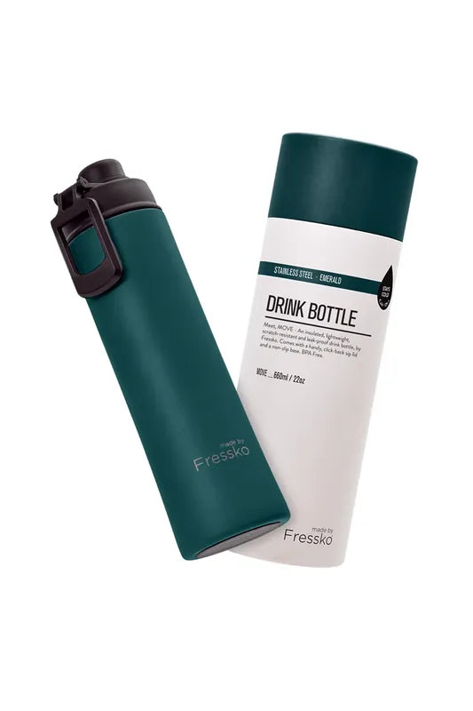 Fressko Drink Bottle Move 660ml - 4 Colours