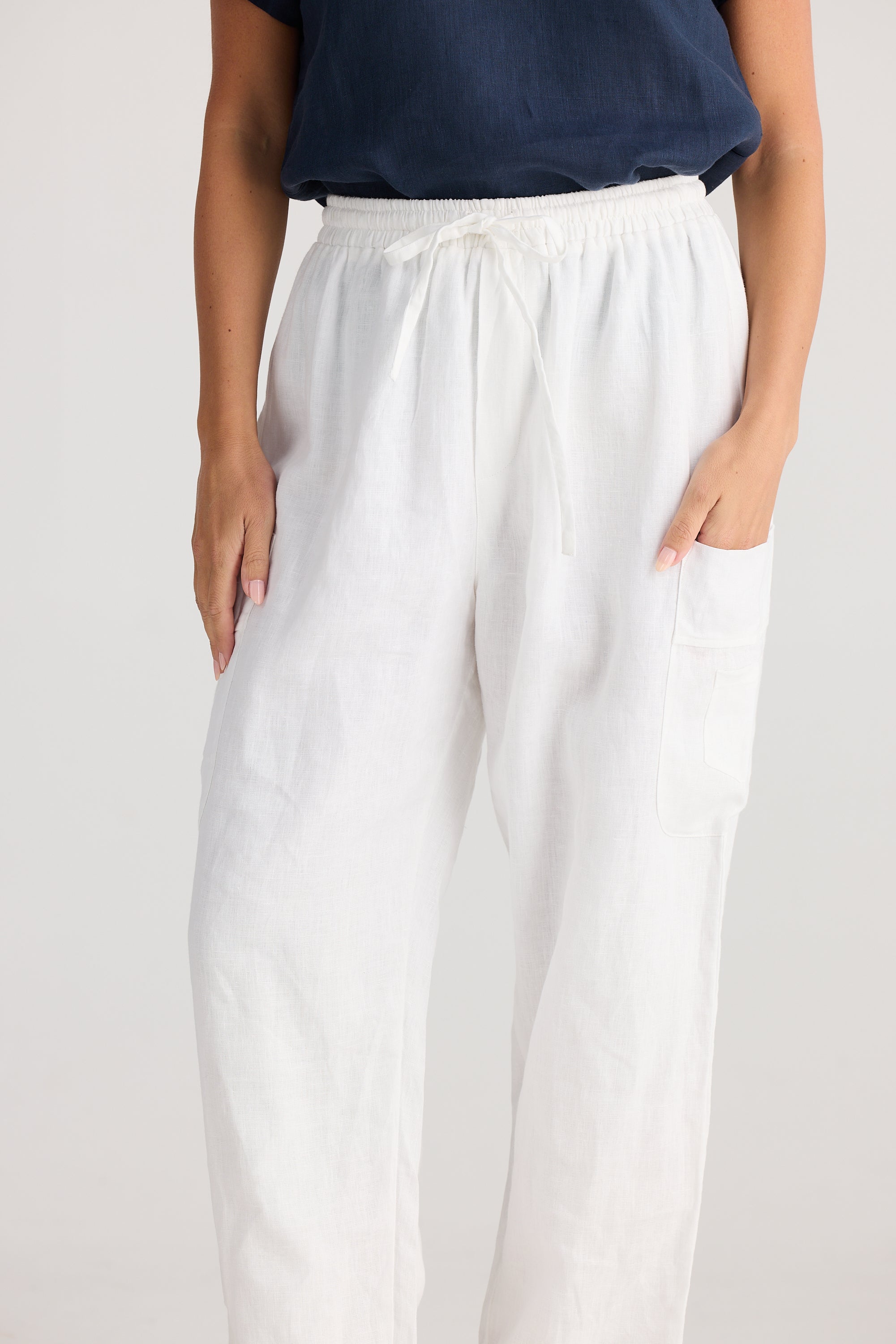 Holiday Cliffside Pant White