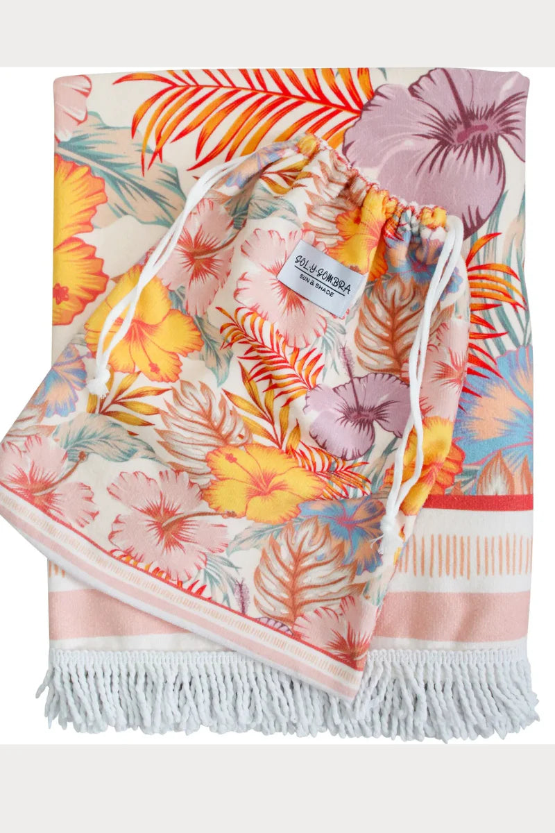 Beach Towel XL Hibiscus