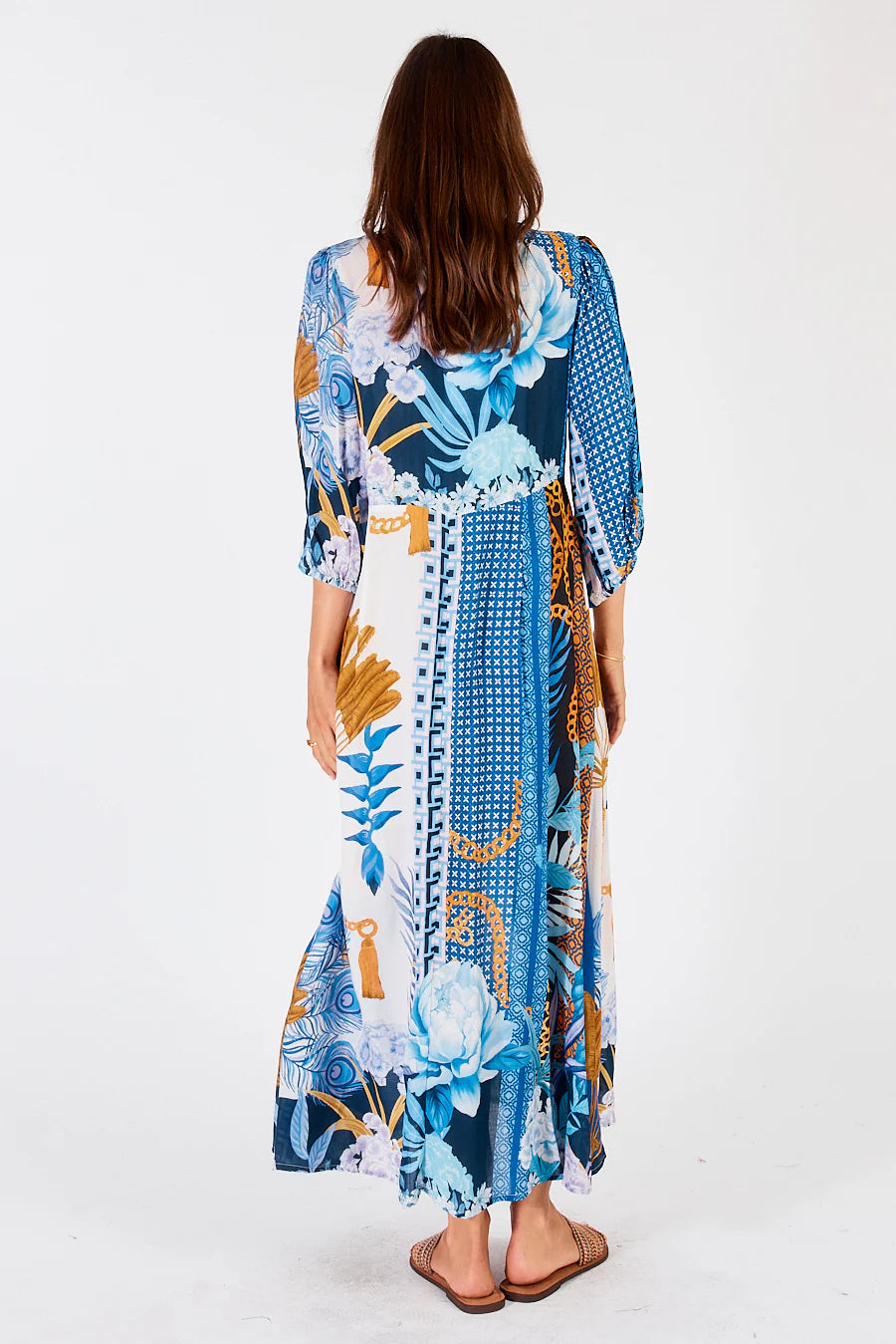 Lula Soul Ravello Midi Dress Azure