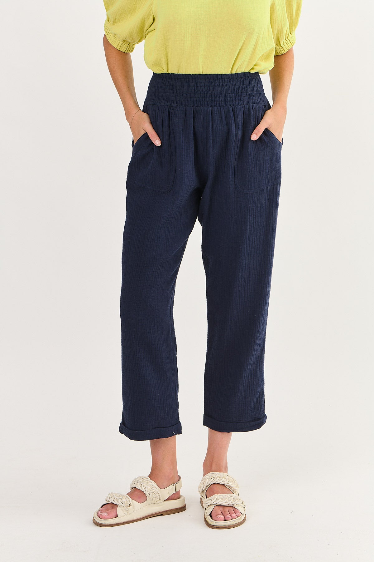 Namastai Cotton Pants - Mooring