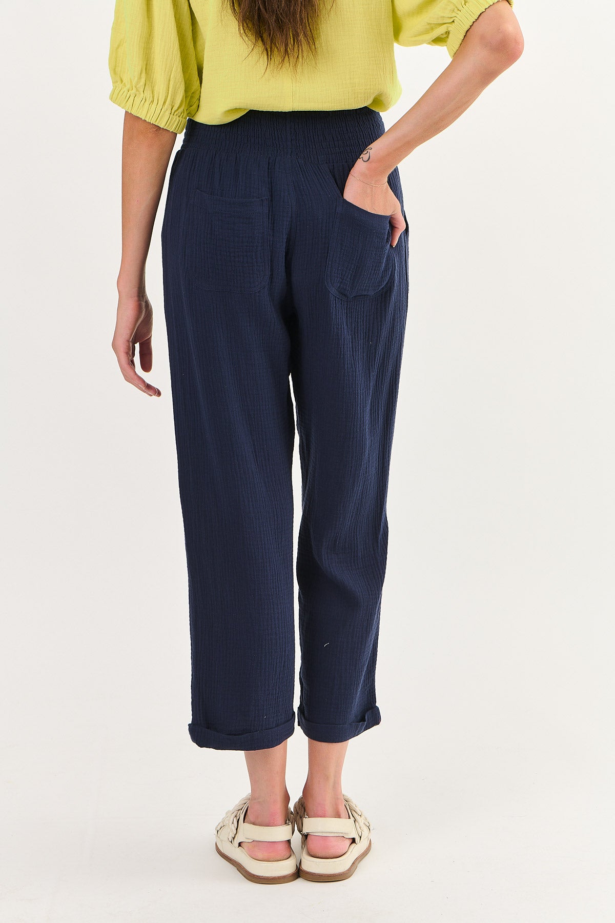 Namastai Cotton Pants - Mooring