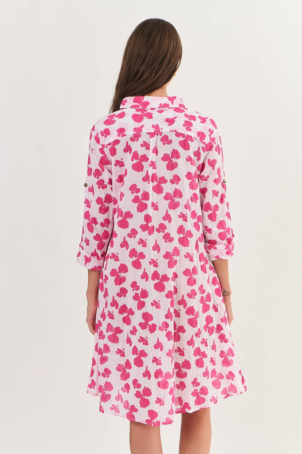 Namastai Cotton Shirtmaker Dress Posy