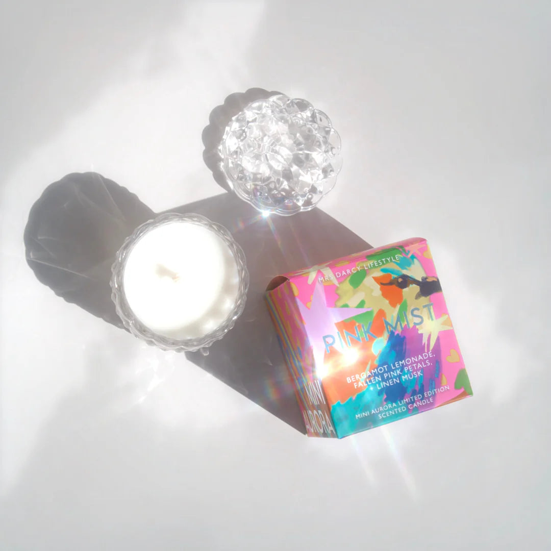 Aurora Mini Candle - Pink Mist