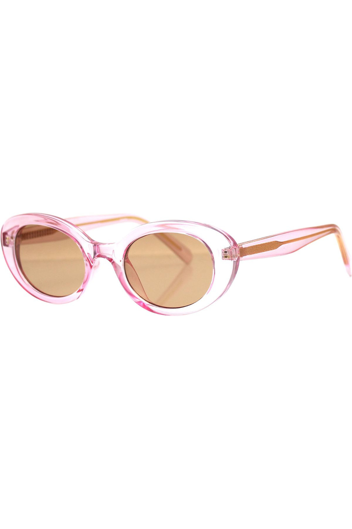 Reality Shaken Not Stirred Pink Sunglasses