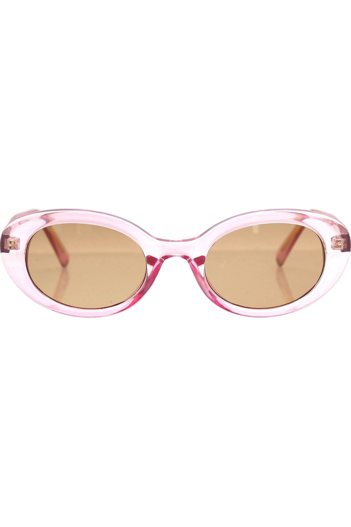 Reality Shaken Not Stirred Pink Sunglasses