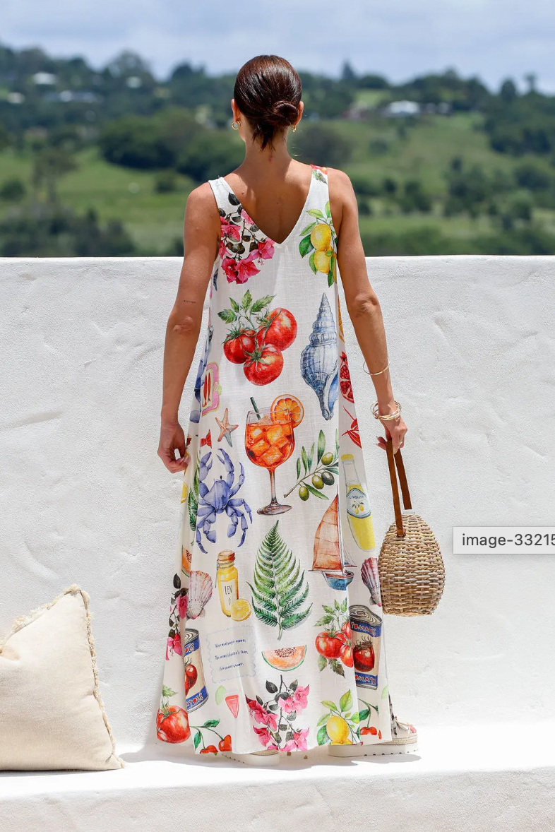 Del Mare Maxi Dress