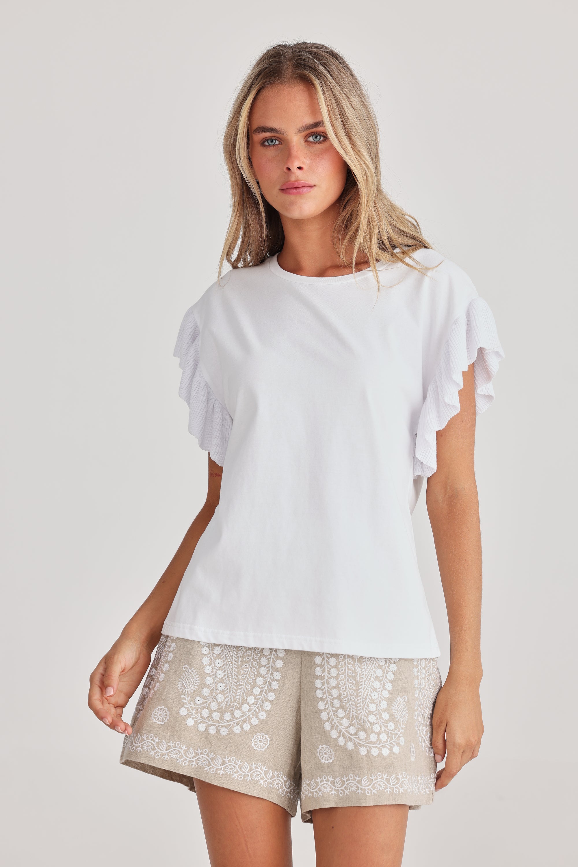 Talisman Lili Tee White