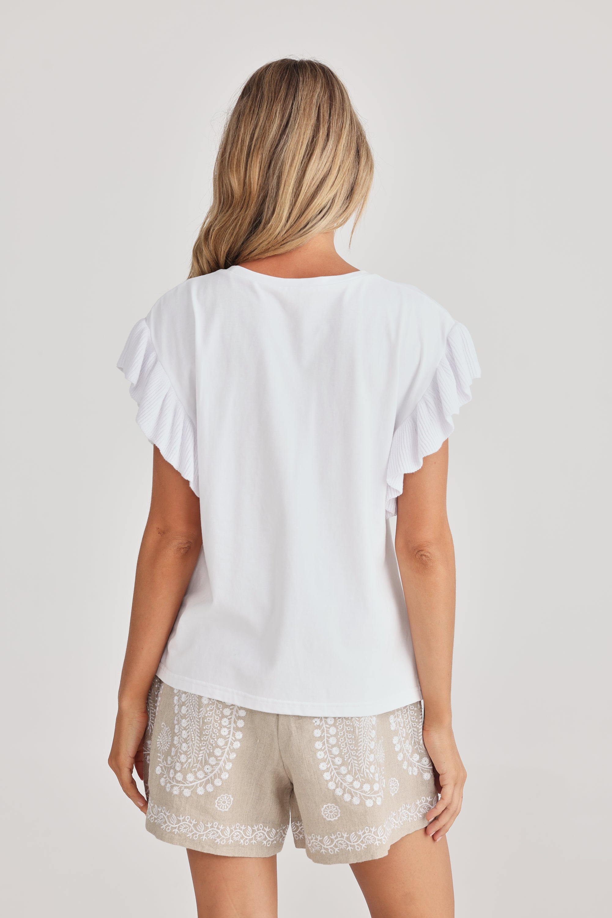 Talisman Lili Tee White