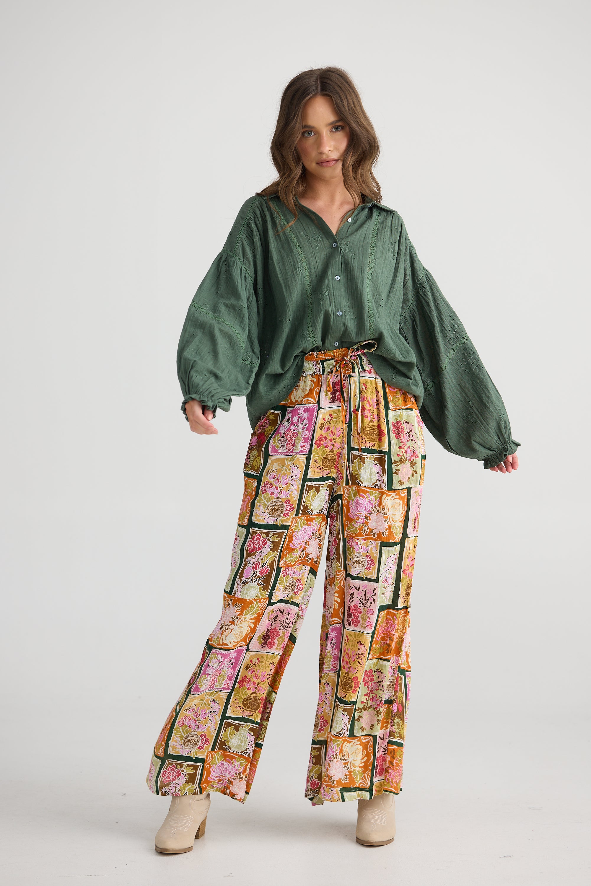 Talisman Freedom Pant Postcard Petals