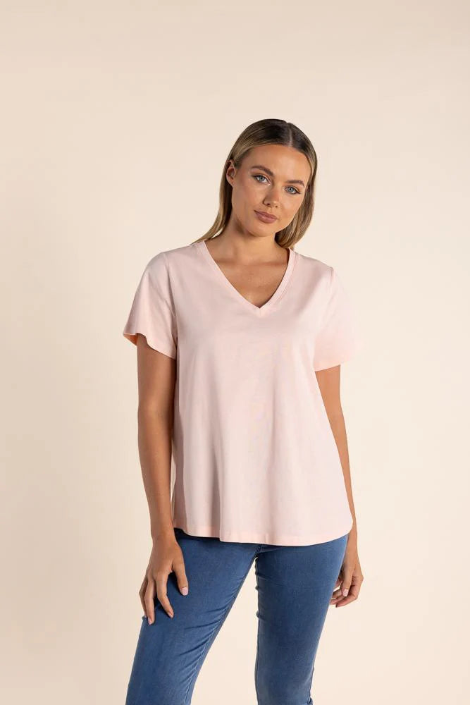 Two T's V Neck Tee's - 6 Colours