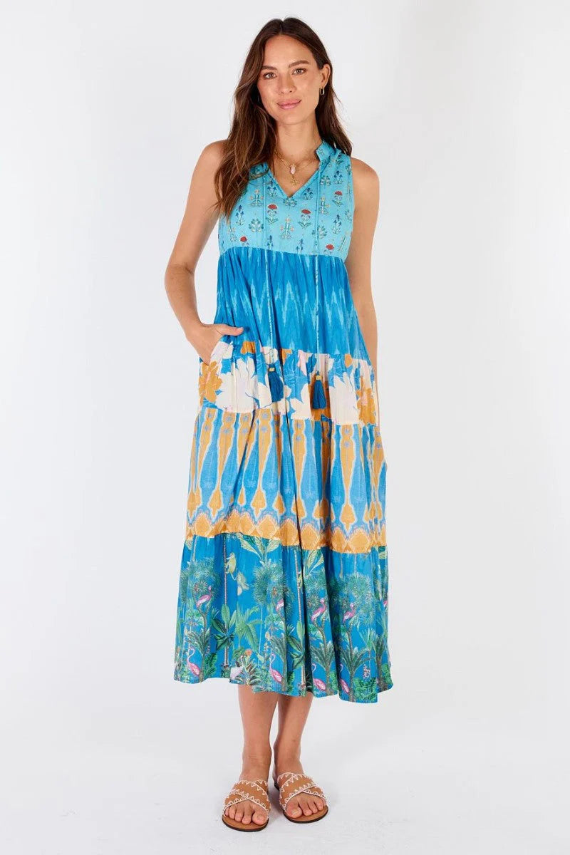 Rubyyaya Jadore Patch Maxi Dress