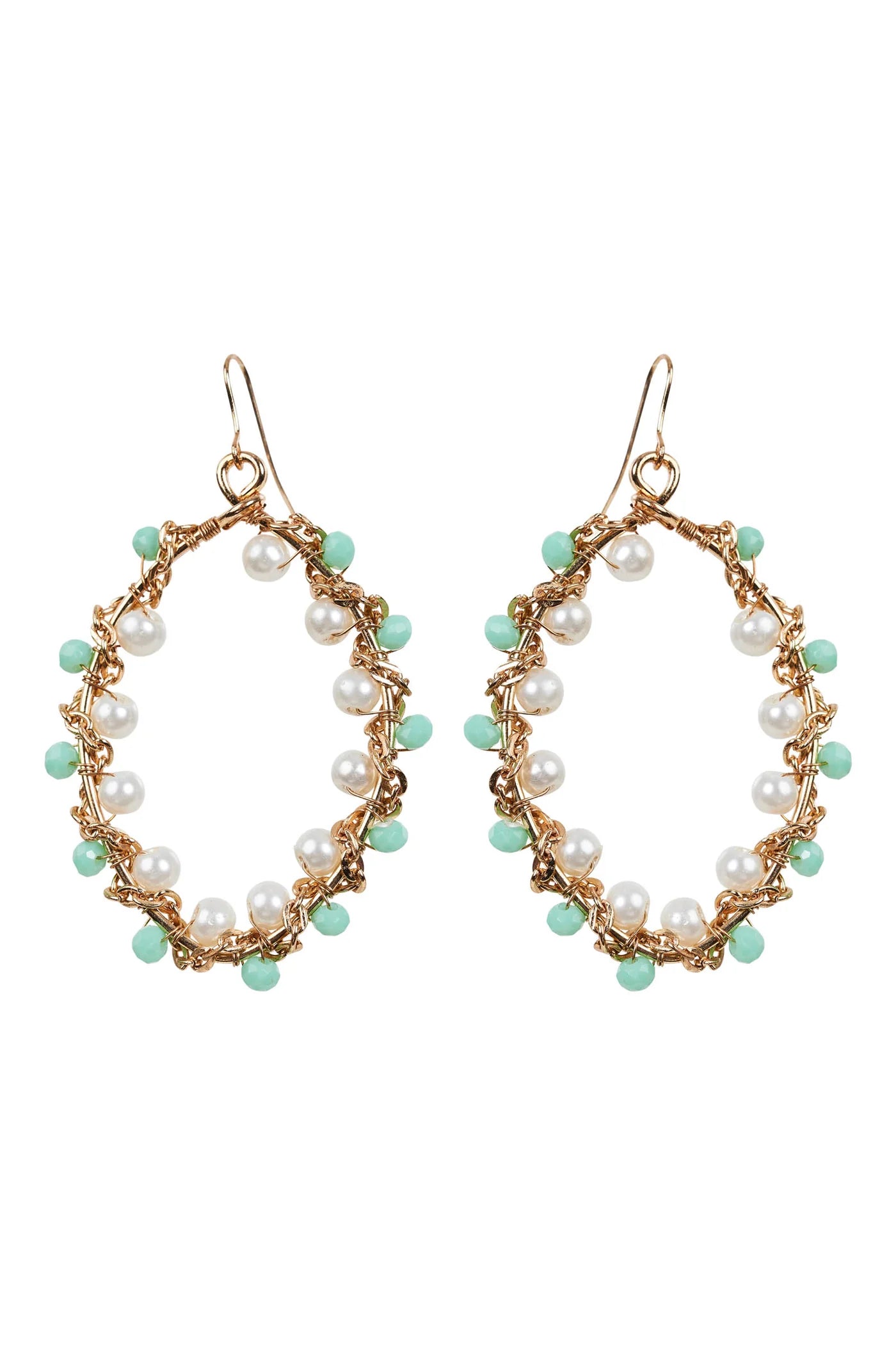 Eb and Ive Essence Earring Aqua