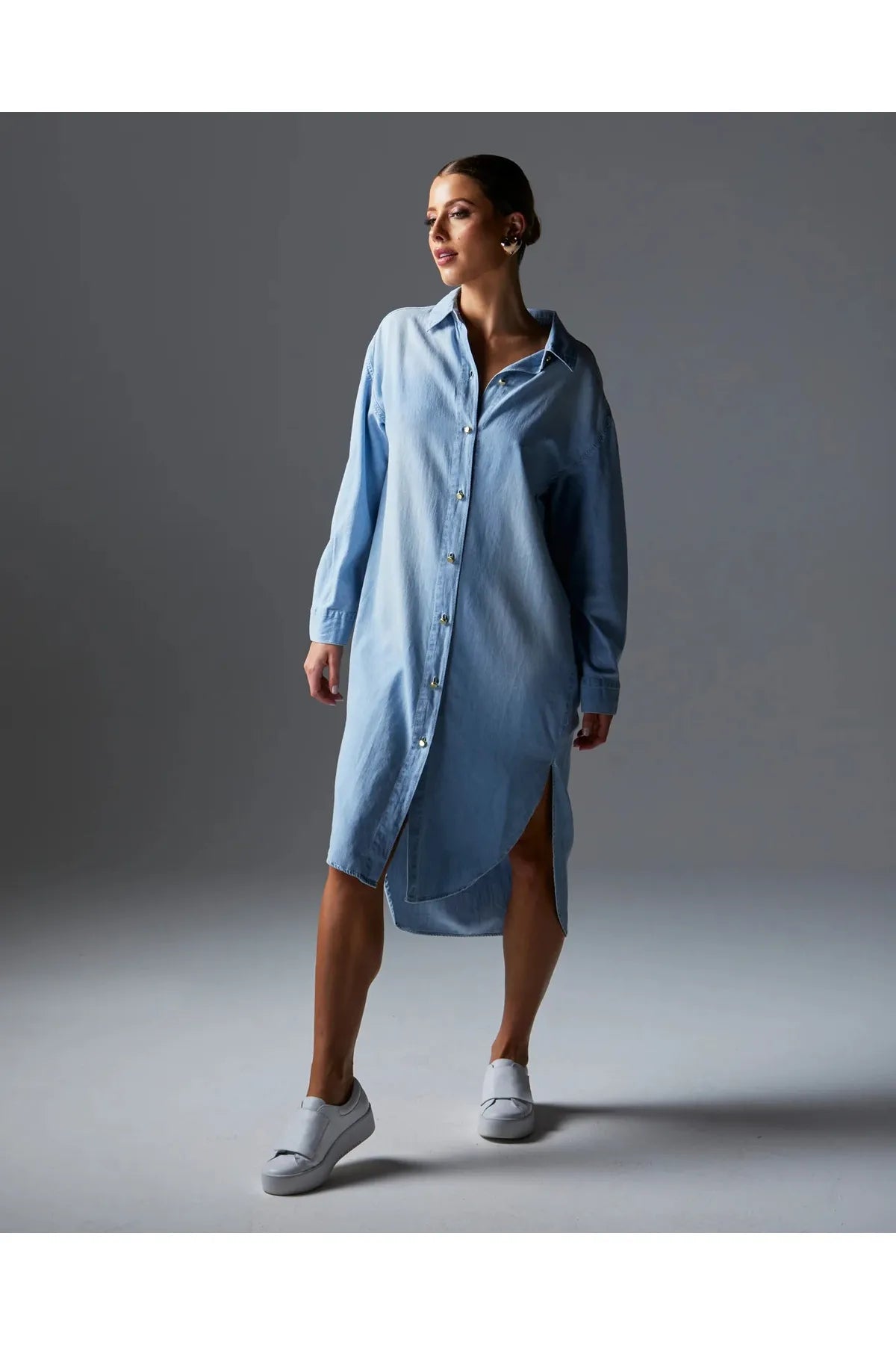 Fate+Becker Flight Shirt Dress