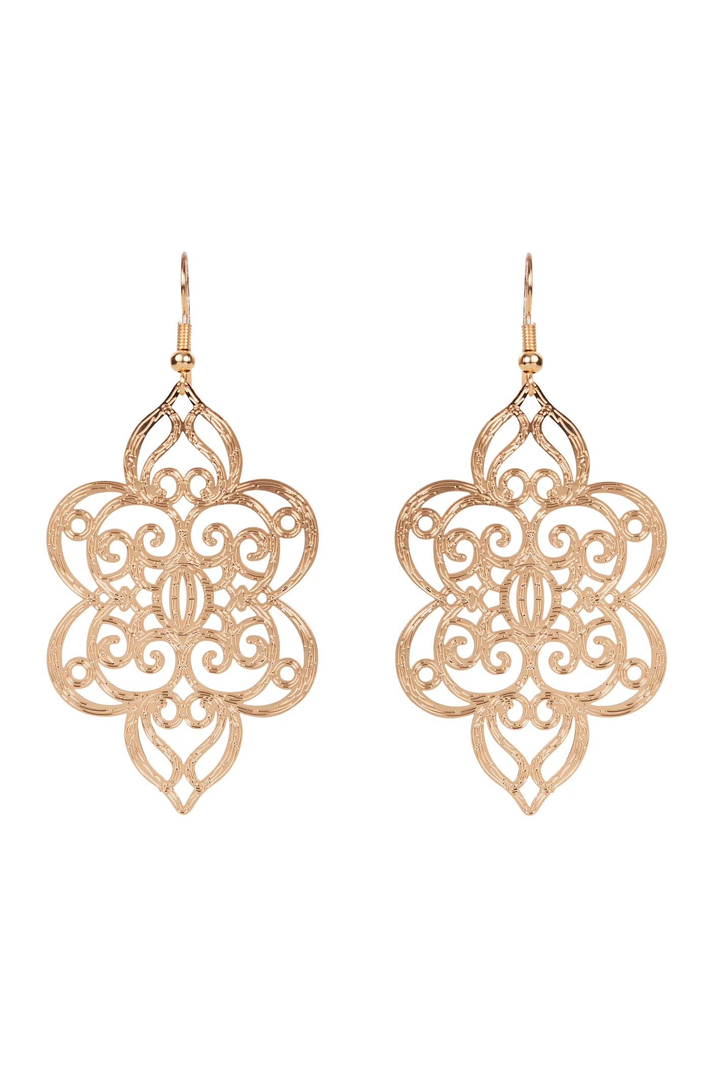 Irula Flower Earrings - Gold - Silver