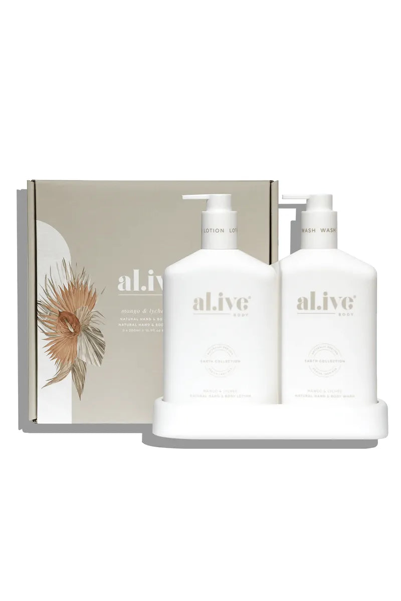 al.ive Mango and Lychee Wash and Lotion Duo