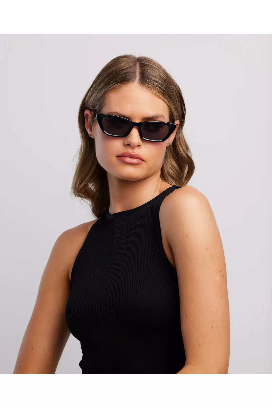 Reality Dolce Vita Eco Black Sunglasses