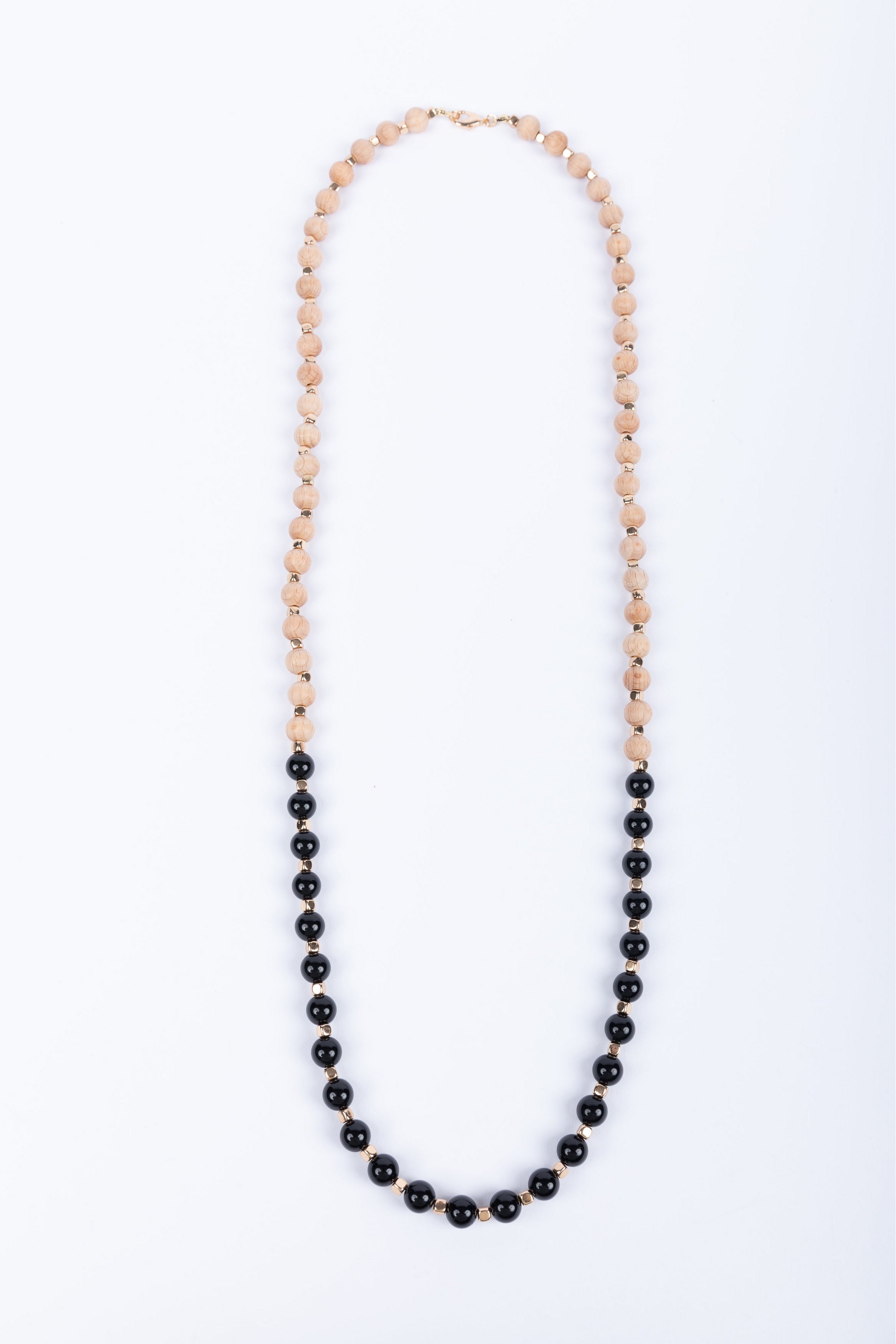 Sunset Necklace - Black, Ice and Rust