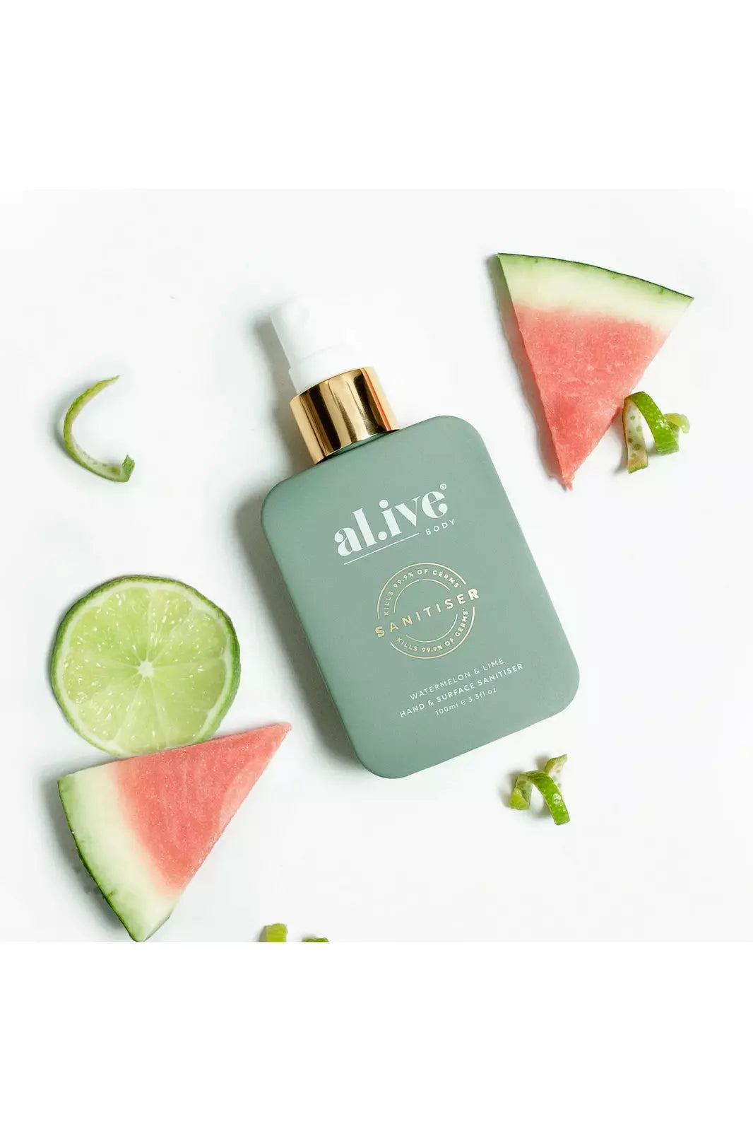 al.ive HAND & SURFACE SANITISER SPRAY - WATERMELON & LIME