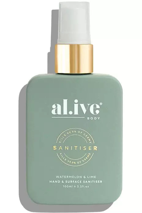 al.ive HAND & SURFACE SANITISER SPRAY - WATERMELON & LIME